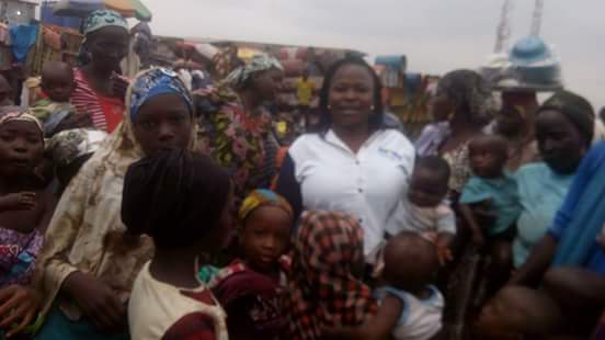 HFG Member Donates Clothes, Shoes & Bags at Agege