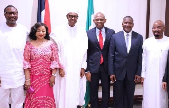 Dangote, Otedola, Meet Buhari As Elumelu Invests $2.5m In Power Sector
