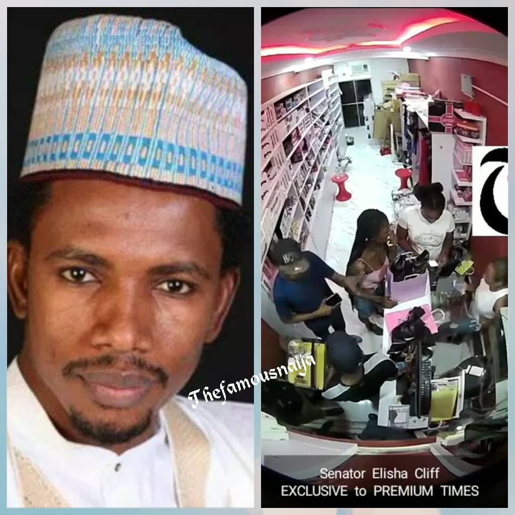Nigerians Protest As Police IG Orders Arrest Of Senator Who Beat Up Woman In Sex Toy Shop